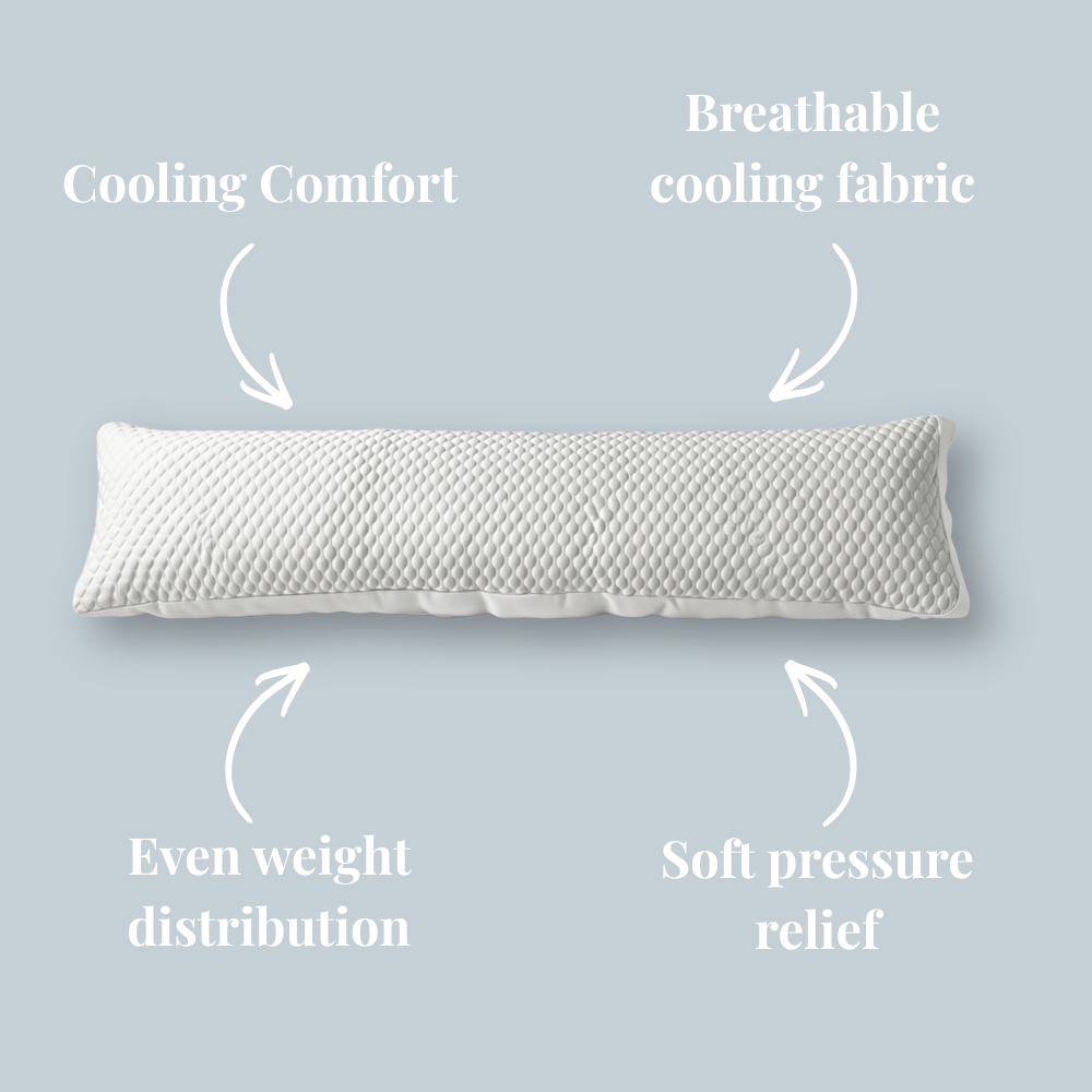 Cuddler Body Pillow – Supportive Comfort for Side Sleepers by Zencelle